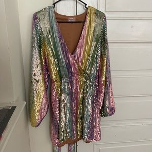Show Me Your Mumu: Wear Me out Sequin Dress Large